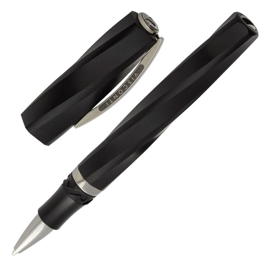 Visconti Divina Roller Ball Pen - Matte Black