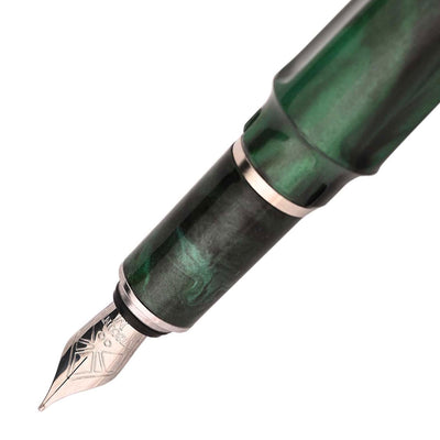 Visconti Mirage Fountain Pen - Emerald CT 2