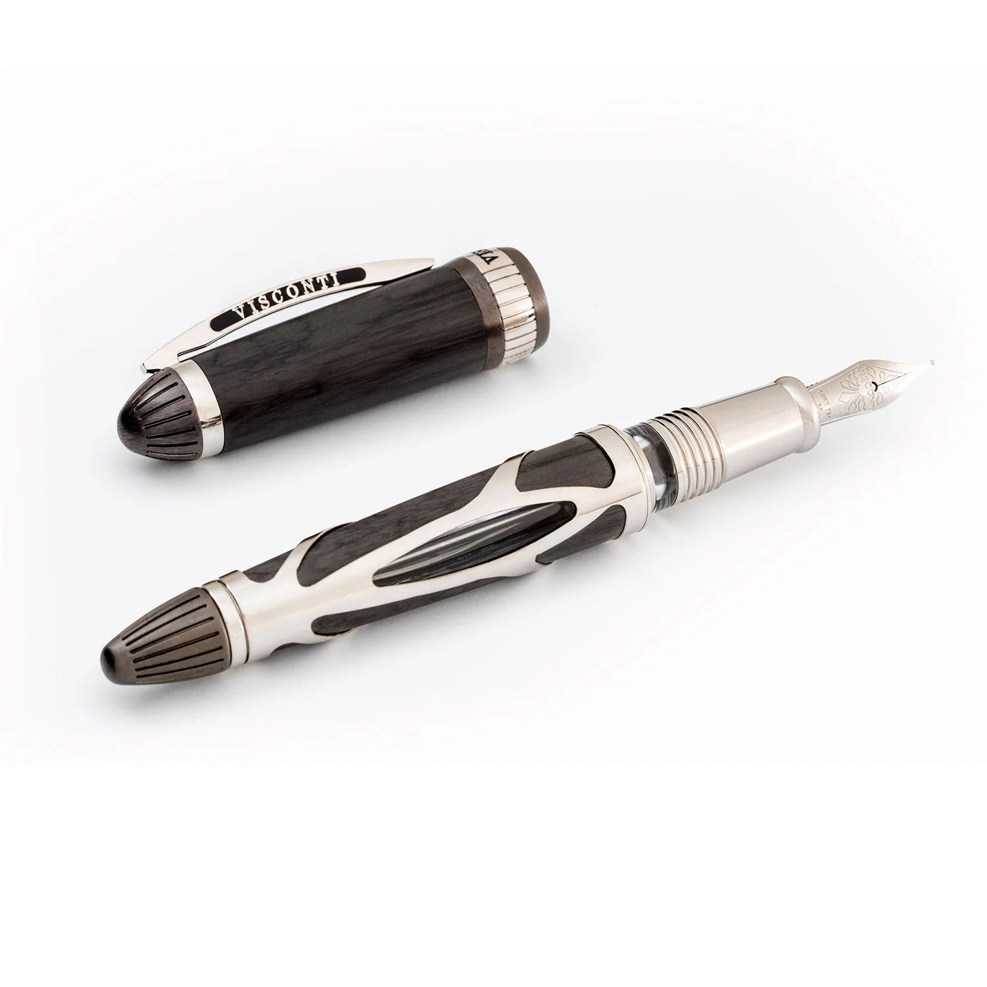 Visconti Torpedo Limited Edition Fountain Pen Carbon Black 23K Palladium Nib 3