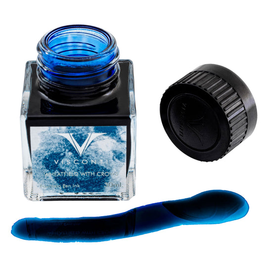 Visconti Van Gogh Ink Bottle, Wheatfield with Crows - 30ml