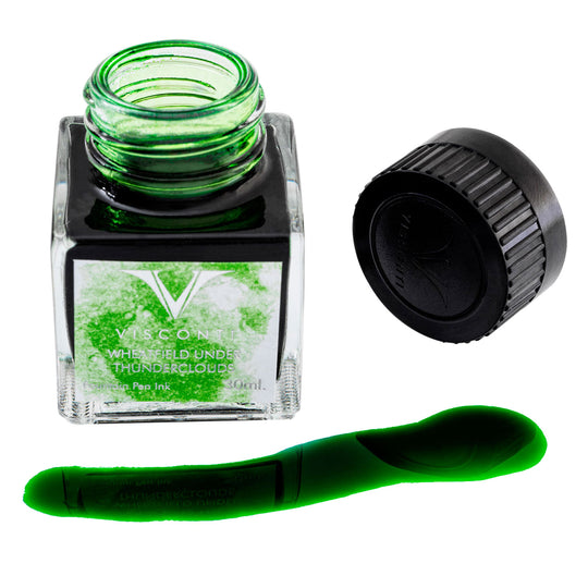 Visconti Van Gogh Ink Bottle, Wheatfield under Thunderclouds - 30ml