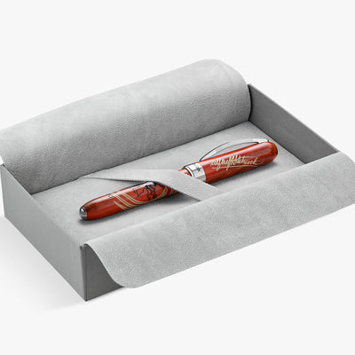 Visconti Alfred Hitchcock Vertigo Roller Ball Pen - Orange (Limited Edition)