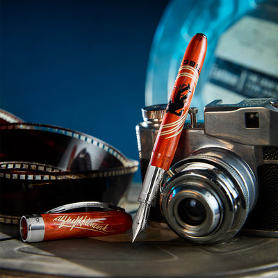 Visconti Alfred Hitchcock Vertigo Roller Ball Pen - Orange (Limited Edition)