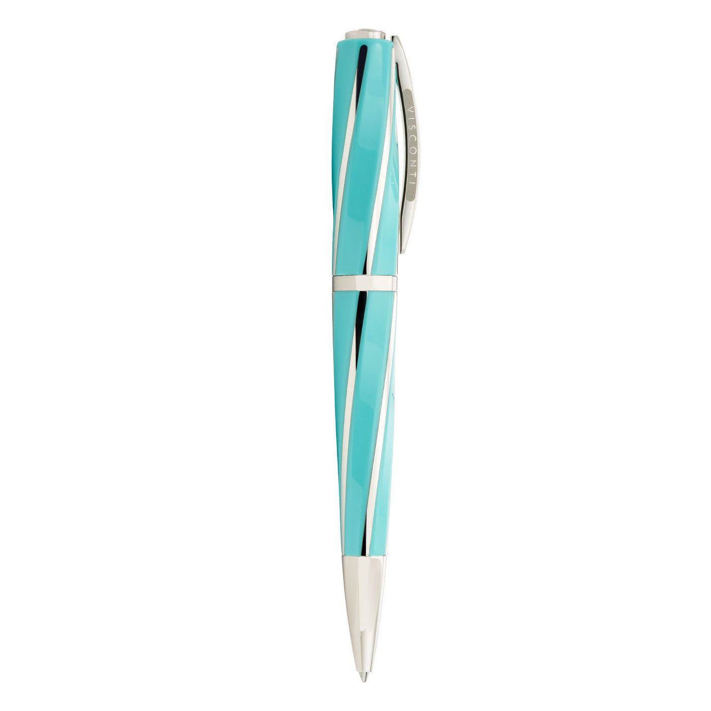 Visconti Divina Elegance Oversize Wave Ball Pen - Green 2