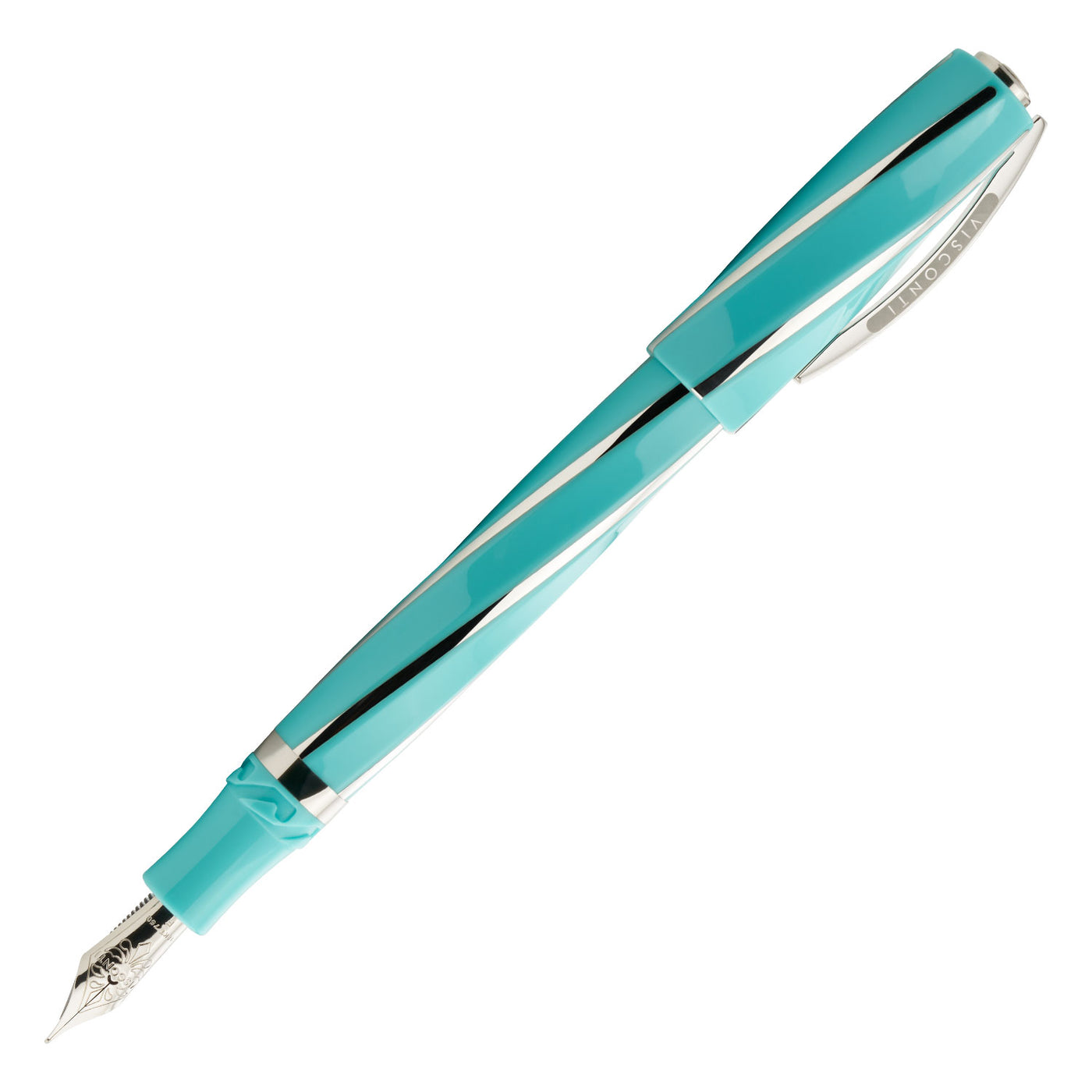 Visconti Divina Elegance Wave Fountain Pen - Green 1