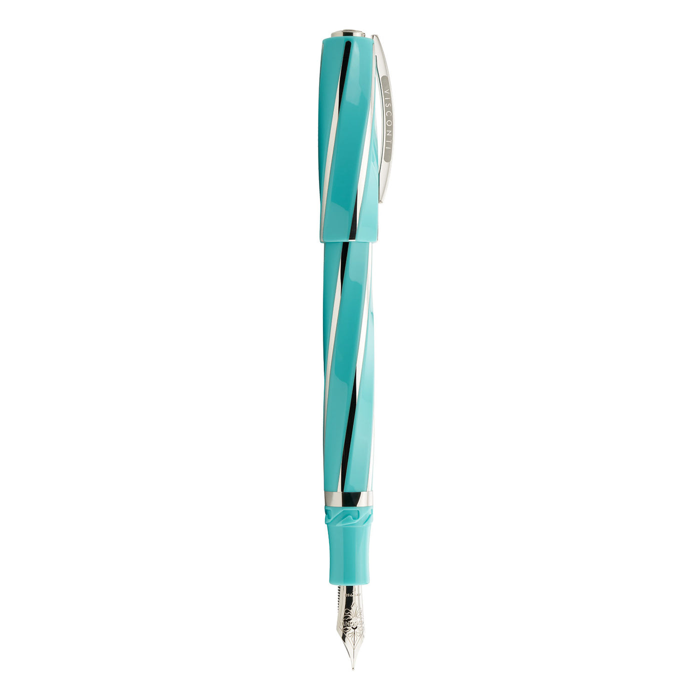 Visconti Divina Elegance Wave Fountain Pen - Green 3