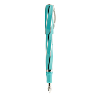 Visconti Divina Elegance Wave Fountain Pen - Green 3