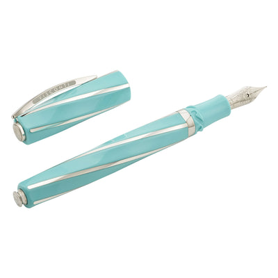 Visconti Divina Elegance Wave Fountain Pen - Green 4