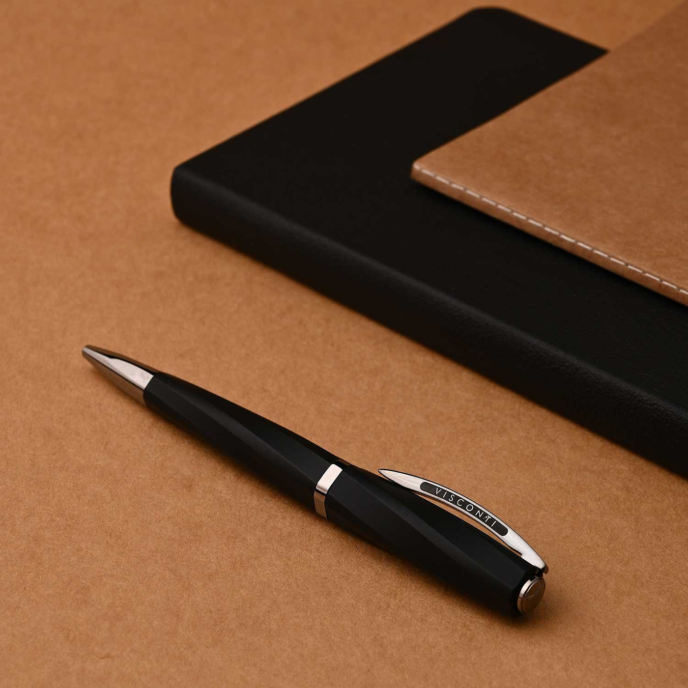 Visconti Divina Oversize Ball Pen - Matte Black 10