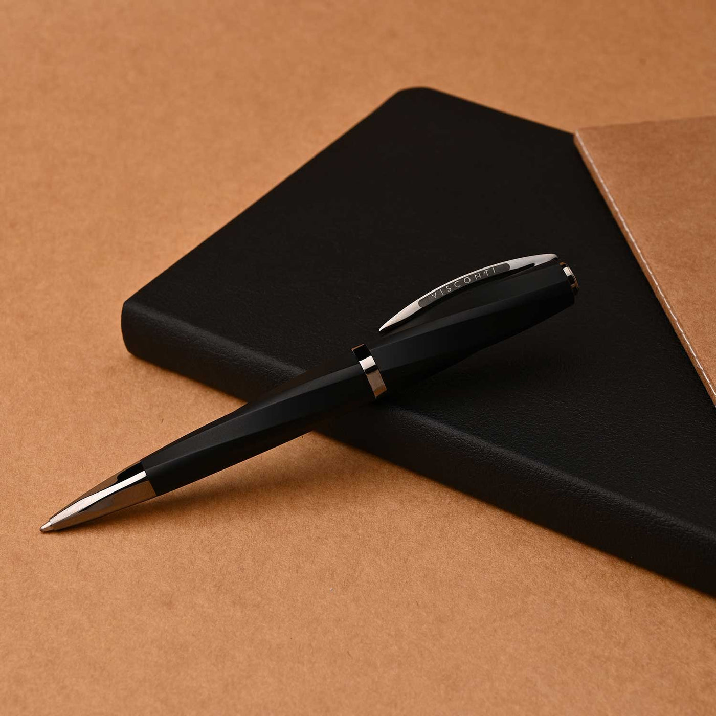 Visconti Divina Oversize Ball Pen - Matte Black 6