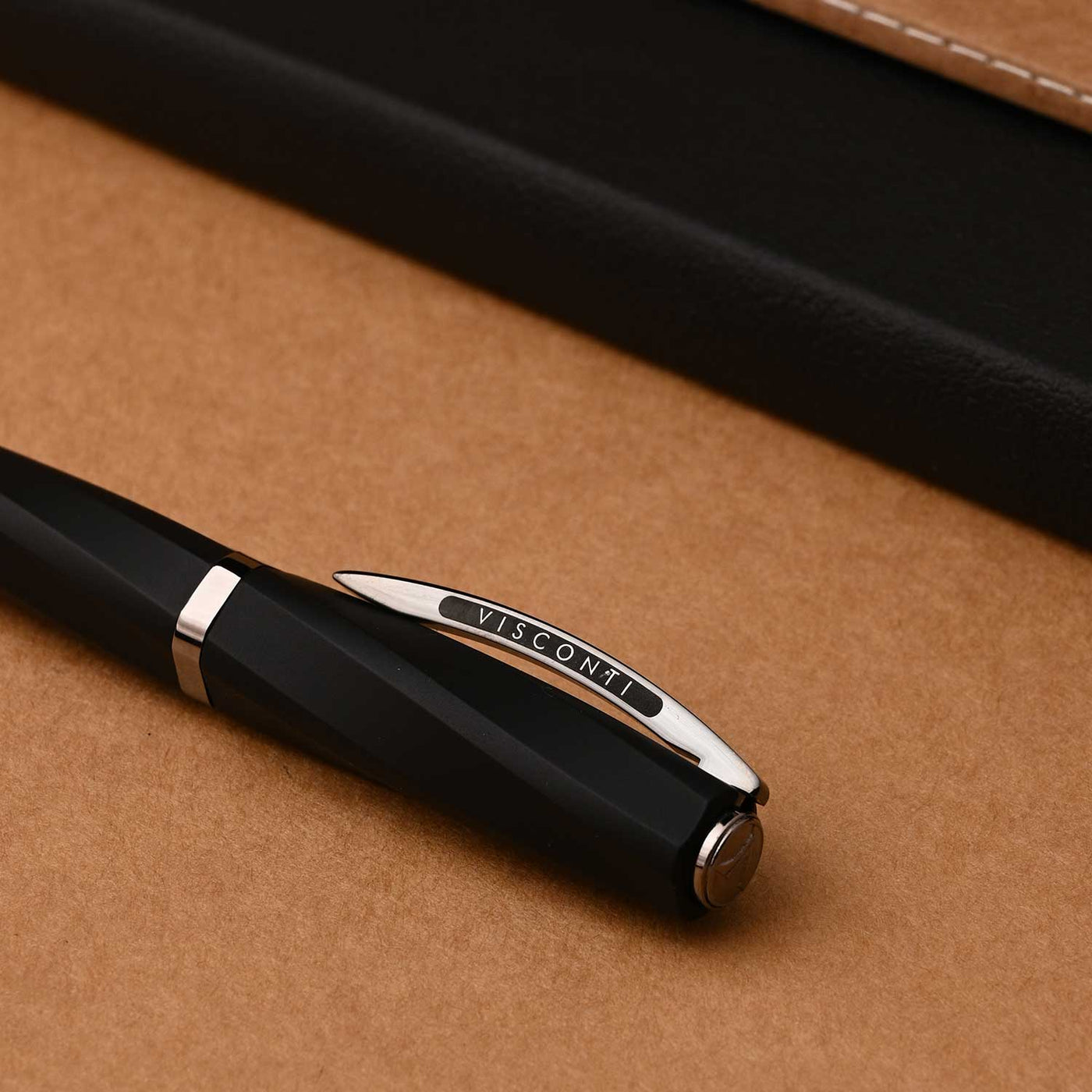 Visconti Divina Oversize Ball Pen - Matte Black 11