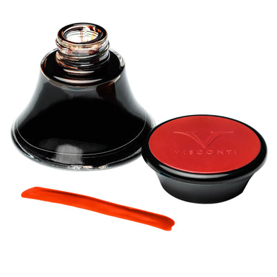 Visconti Glass Inkwell Red - 50ml 3