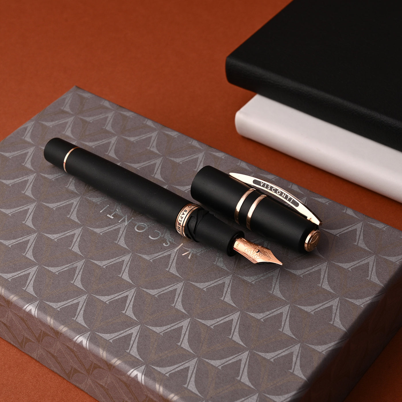 Visconti Homo Sapiens 14K Gold Fountain Pen - Bronze Age 4