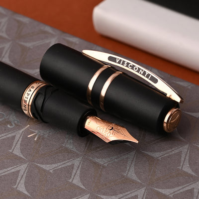 Visconti Homo Sapiens 14K Gold Fountain Pen - Bronze Age 6
