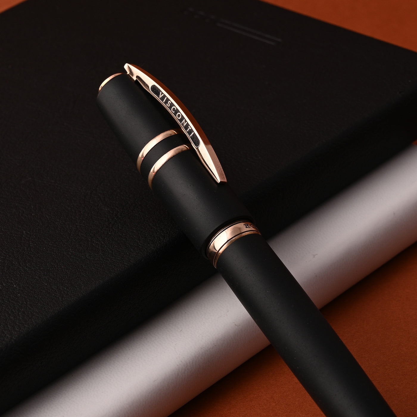 Visconti Homo Sapiens 14K Gold Fountain Pen - Bronze Age 9