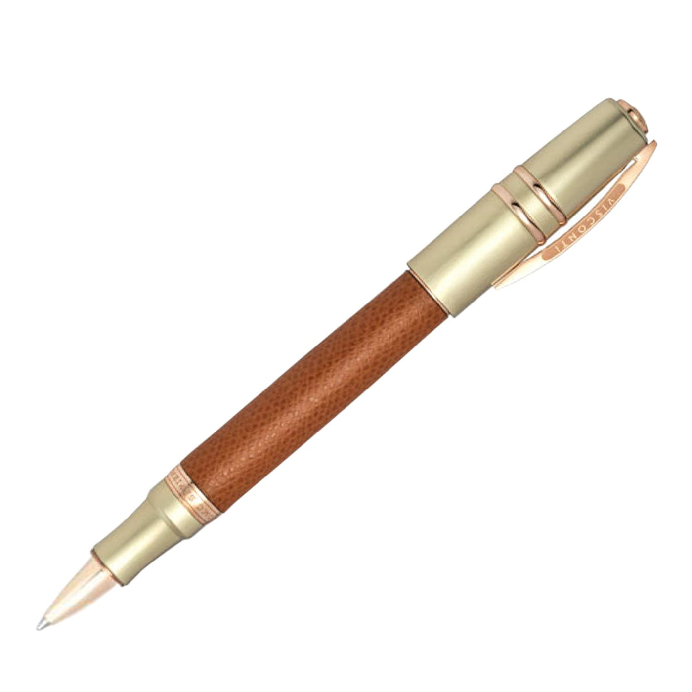 Visconti Homo Sapiens Dual Touch Roller Ball Pen - Cognac 1