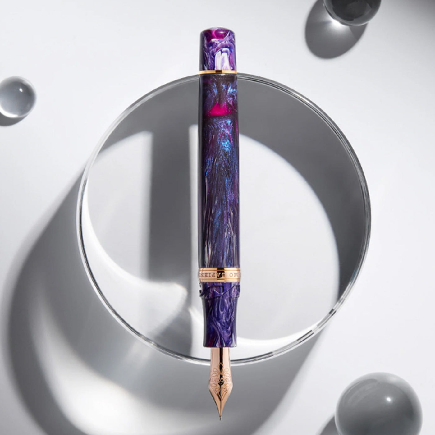 Visconti Homo Sapiens Earth Origins Fountain Pen - Aether (Limited Edition) 13