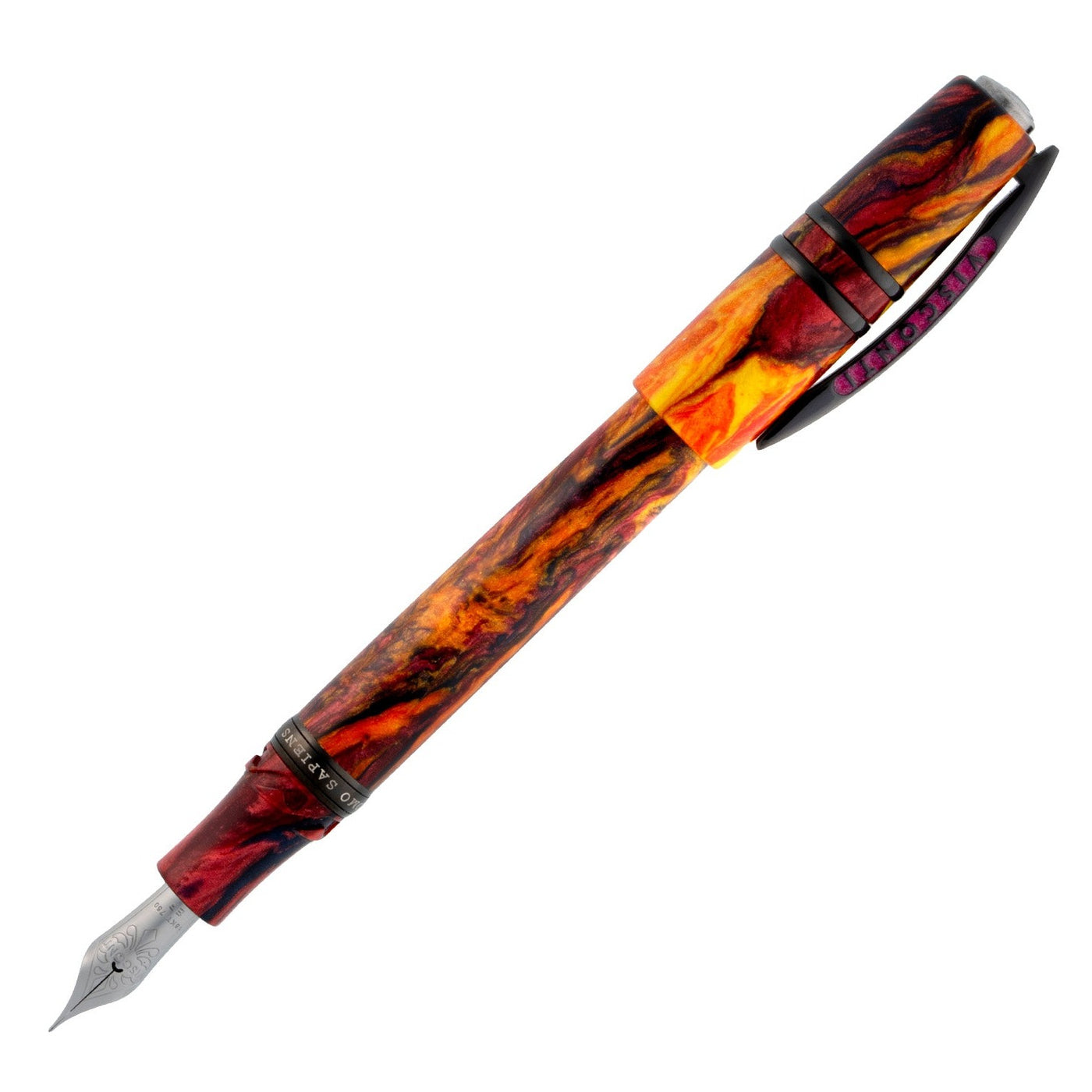 Visconti Homo Sapiens Earth Origins Fountain Pen - Fire (Limited Edition) 2