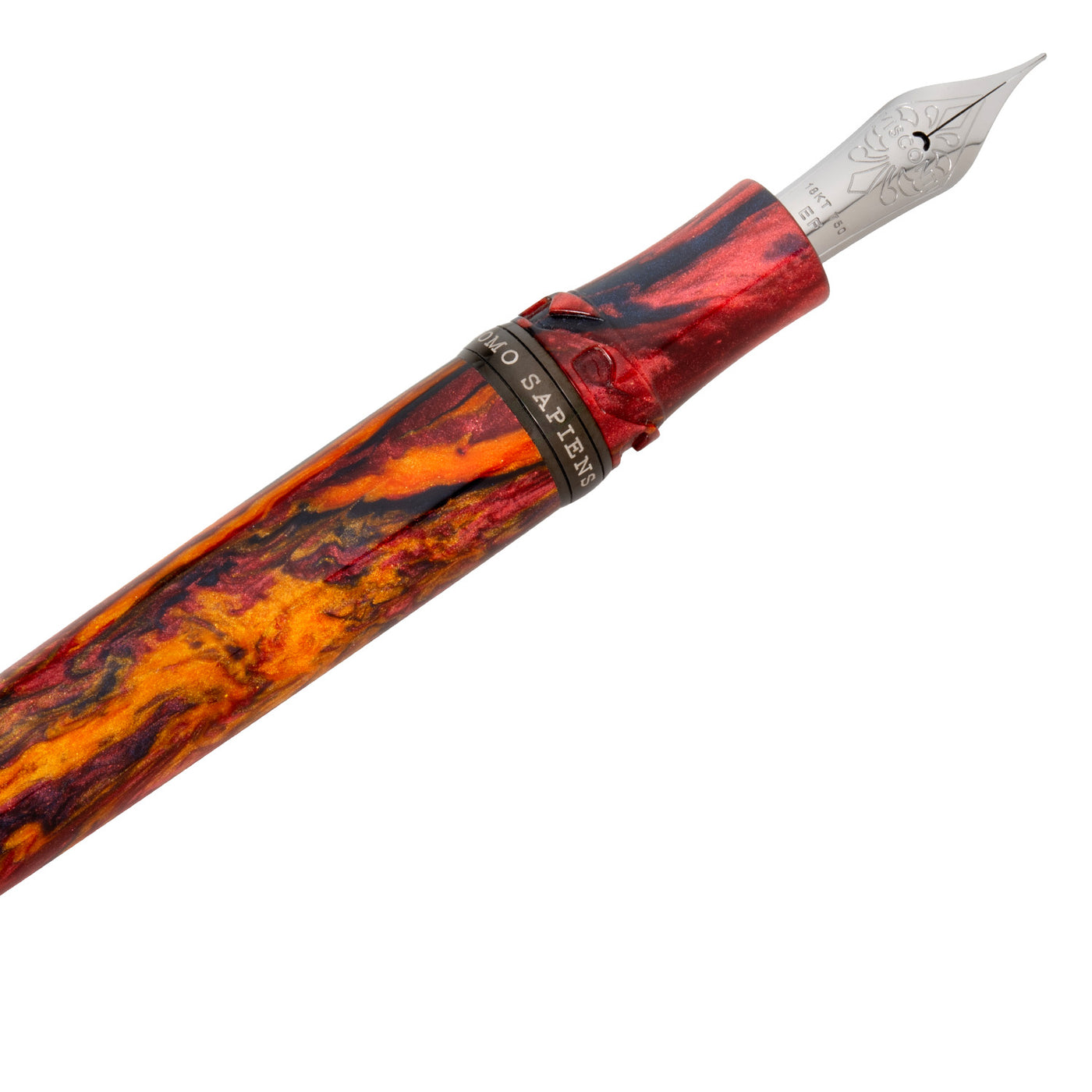 Visconti Homo Sapiens Earth Origins Fountain Pen - Fire (Limited Edition) 3