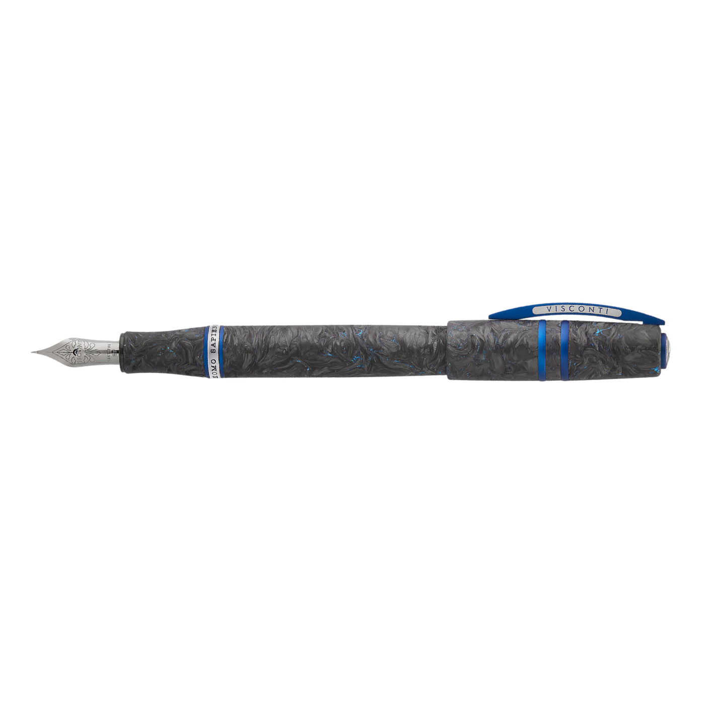 Visconti Homo Sapiens Fountain Pen - Carbon Abyssus (Limited Edition)