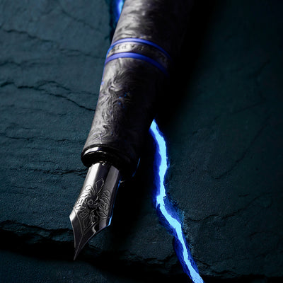 Visconti Homo Sapiens Fountain Pen - Carbon Abyssus (Limited Edition)