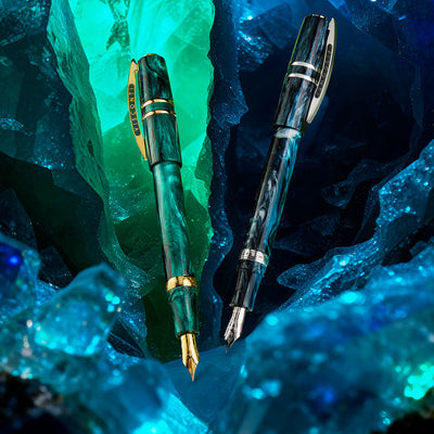Visconti  Homo Sapiens Fountain Pen - Dark Emerald GT (Limited Edition)