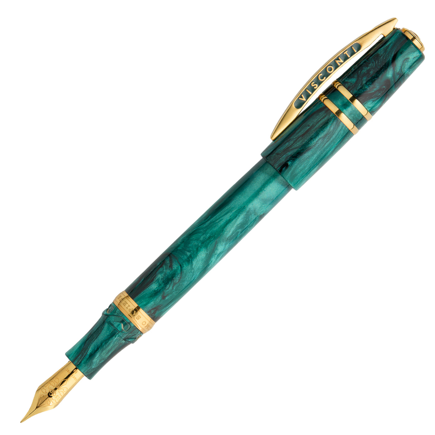 Visconti  Homo Sapiens Fountain Pen - Dark Emerald GT (Limited Edition)