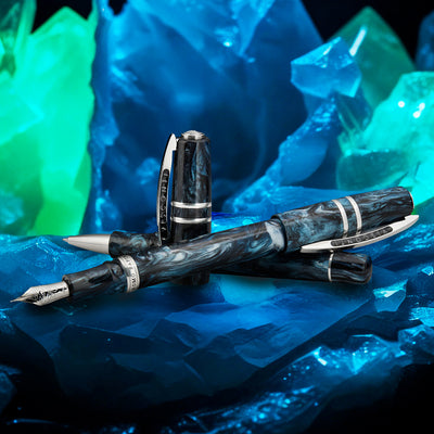 Visconti  Homo Sapiens Fountain Pen - Dark Sapphire CT (Limited Edition)