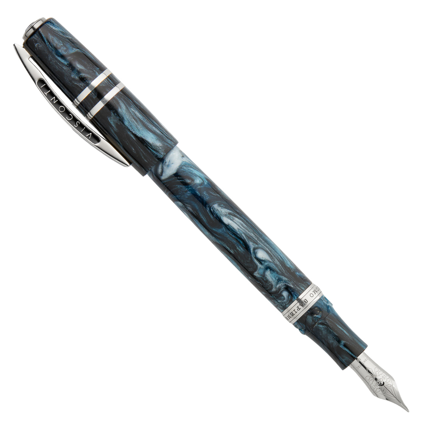 Visconti  Homo Sapiens Fountain Pen - Dark Sapphire CT (Limited Edition)