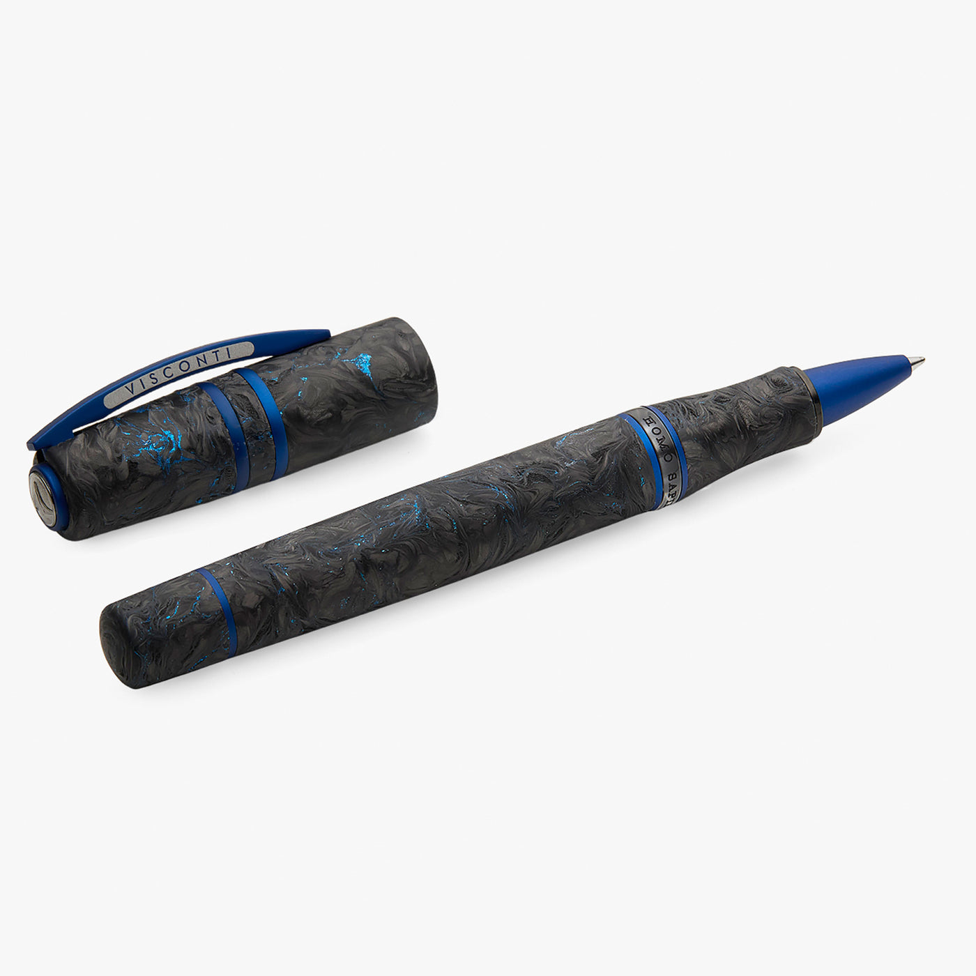 Visconti Homo Sapiens Roller Ball Pen - Carbon Abyssus (Limited Edition)