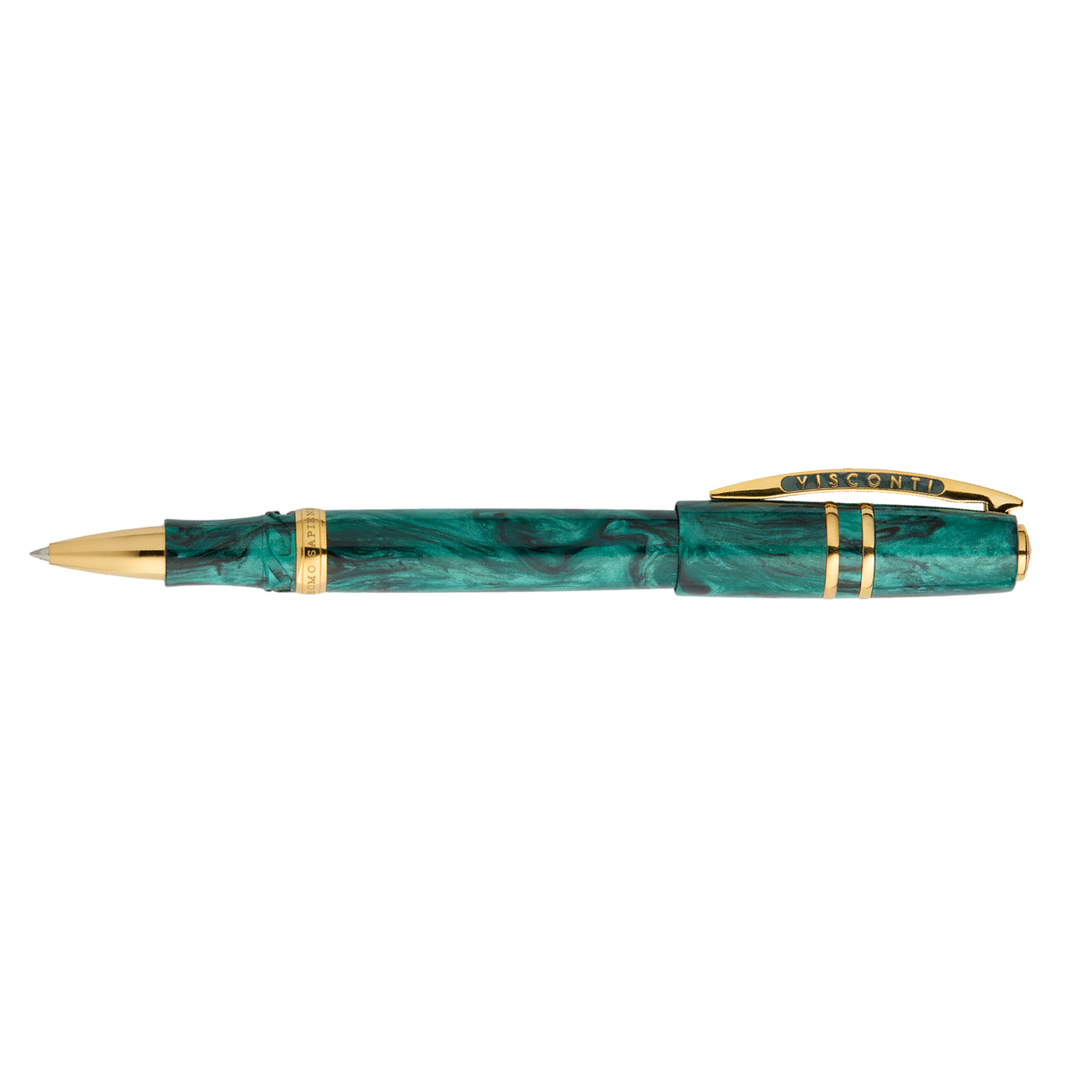 Visconti  Homo Sapiens Roller Ball Pen - Dark Emerald GT (Limited Edition)