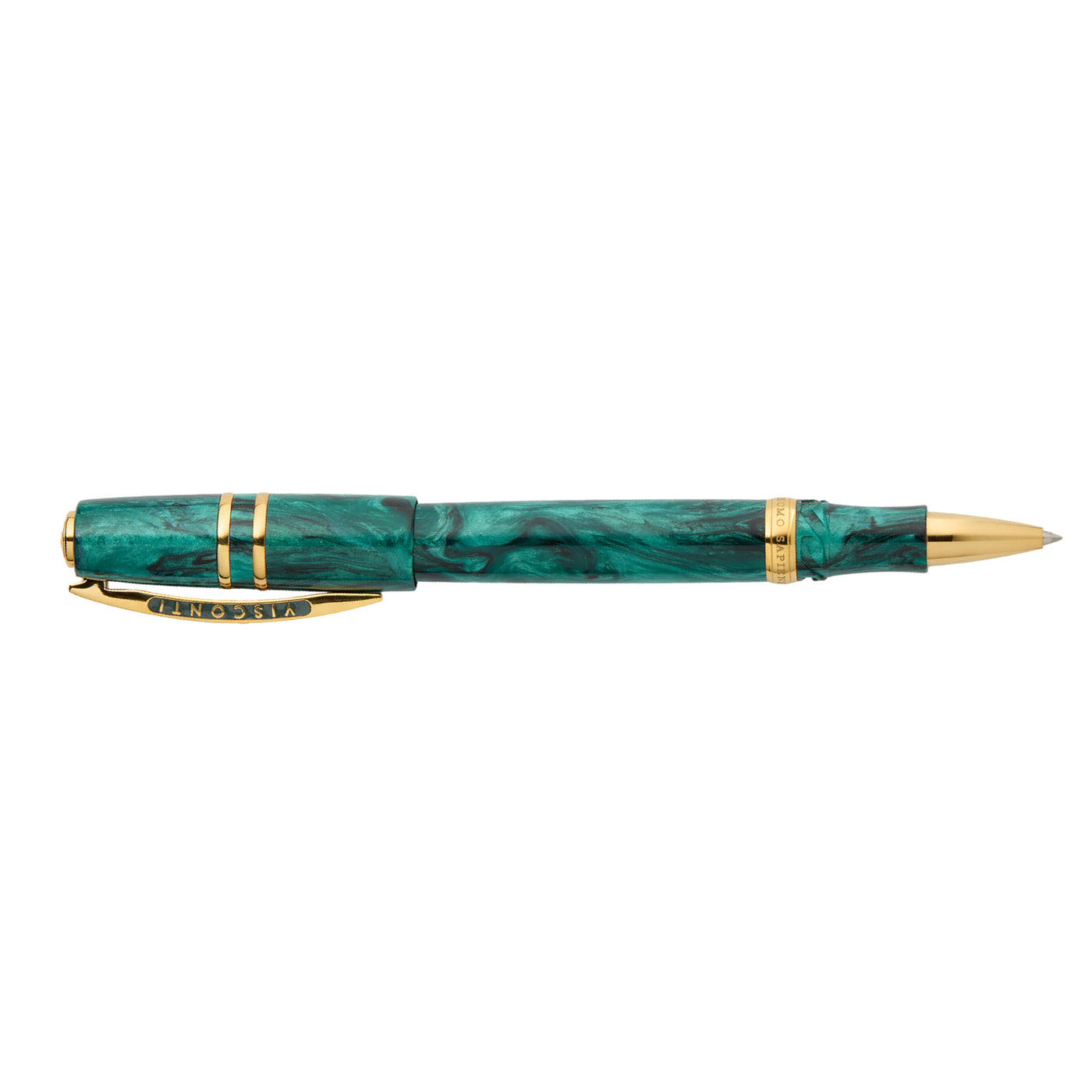 Visconti  Homo Sapiens Roller Ball Pen - Dark Emerald GT (Limited Edition)