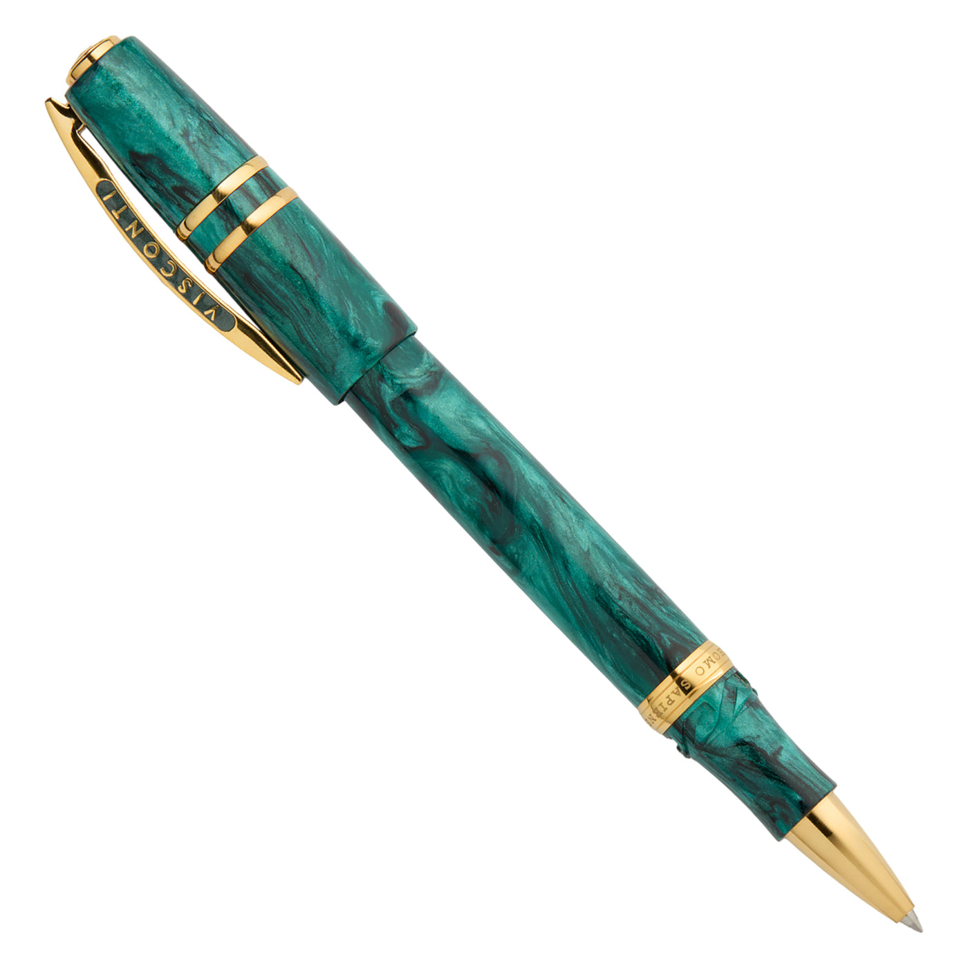 Visconti  Homo Sapiens Roller Ball Pen - Dark Emerald GT (Limited Edition)
