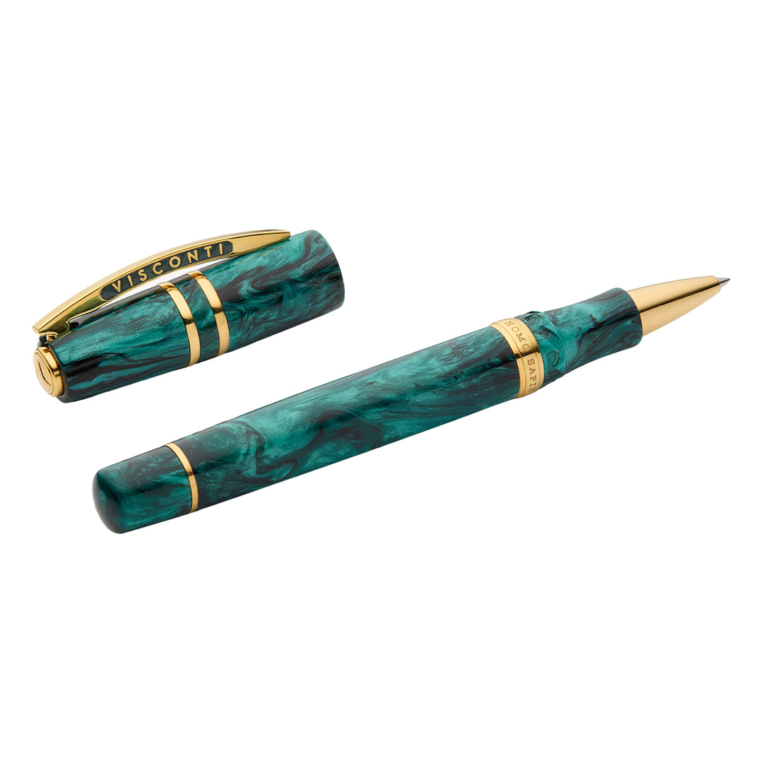 Buy Visconti Dark Emerald Homo Sapiens Roller Pen|Visconti Pens-Makoba