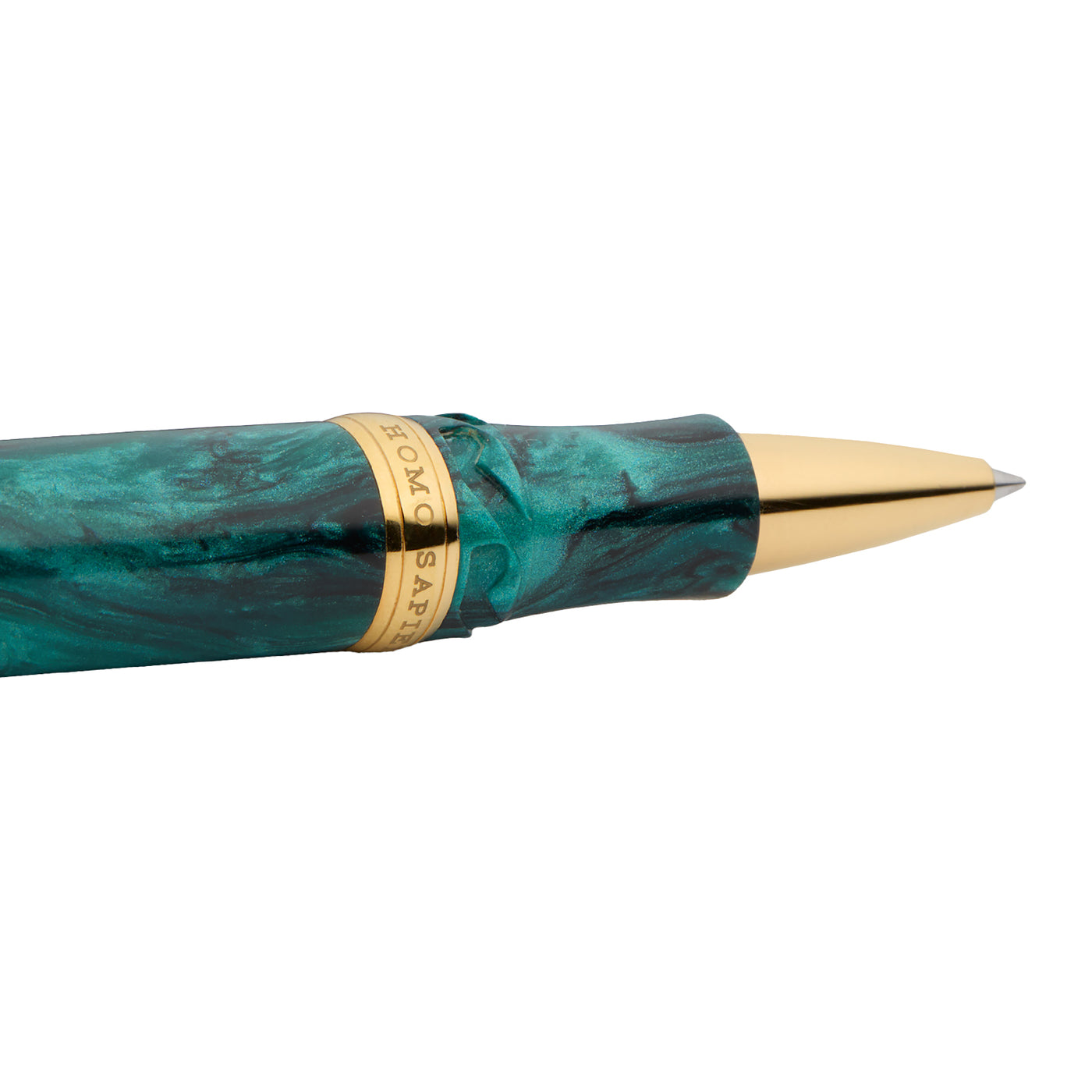 Visconti  Homo Sapiens Roller Ball Pen - Dark Emerald GT (Limited Edition)