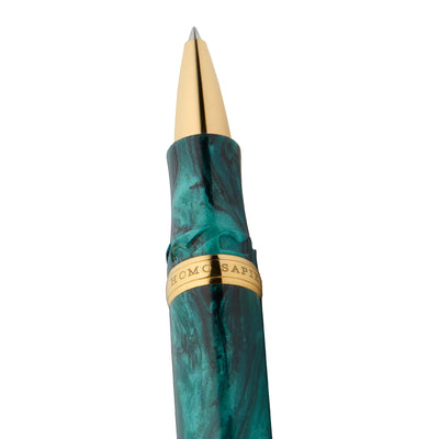 Visconti  Homo Sapiens Roller Ball Pen - Dark Emerald GT (Limited Edition)