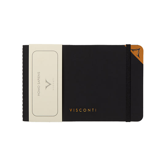 Visconti Homosapiens Notebook - Black - Pocket - Plain