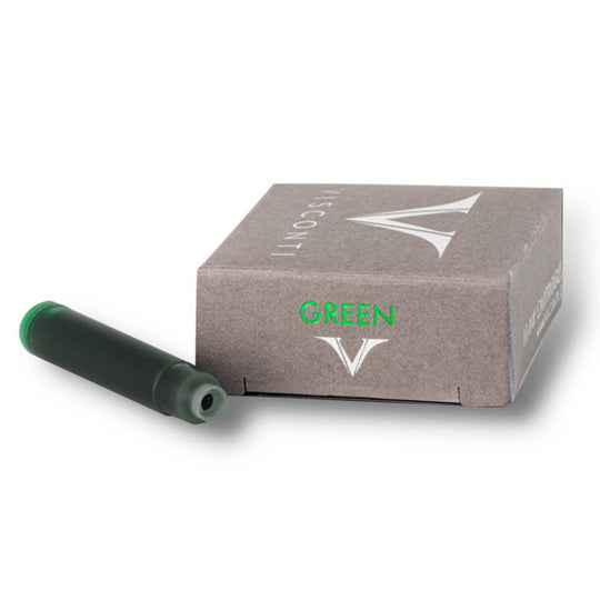 Visconti Ink Cartridge Pack of 10 - Green