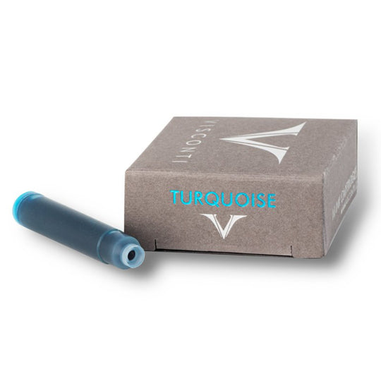 Visconti Ink Cartridge Pack of 10 - Turquoise