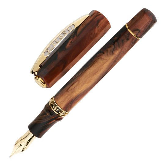 Visconti Medici Yellow Gold Fountain Pen