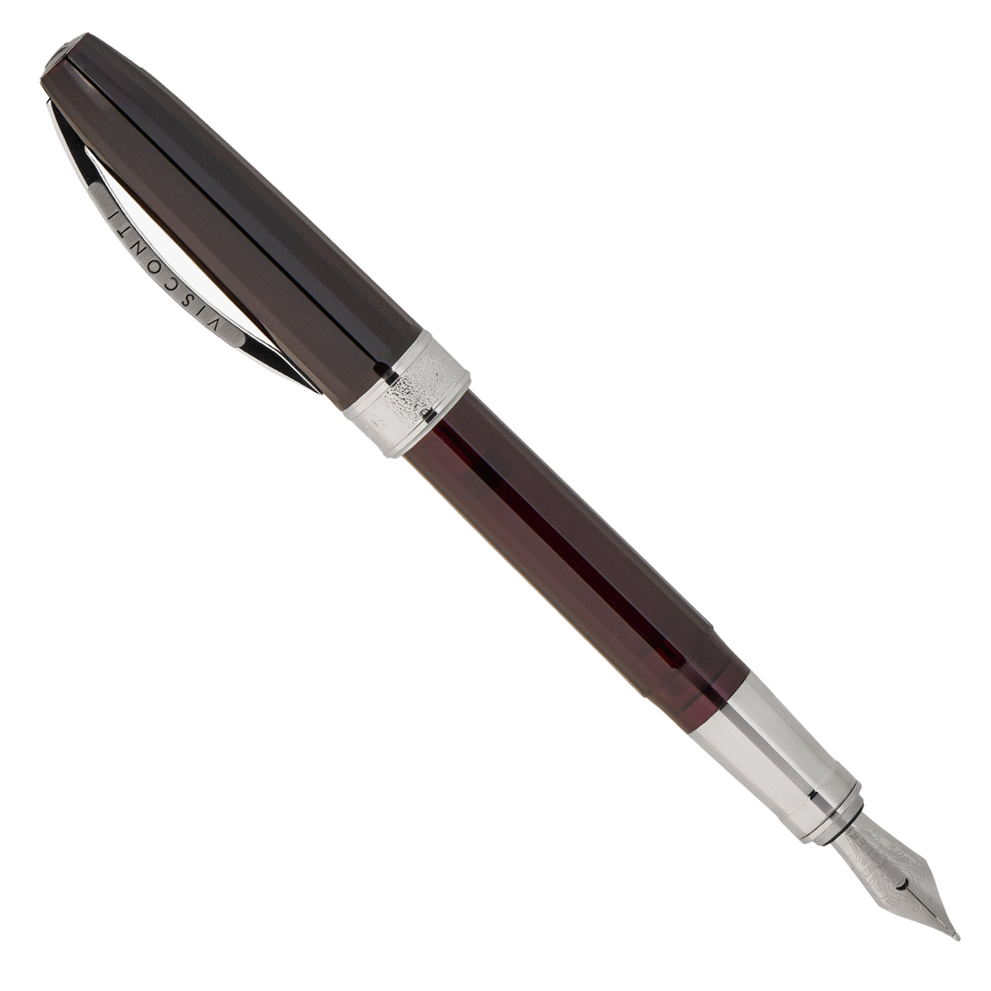 Visconti Michelangelo Fountain Pen - Translucent Black
