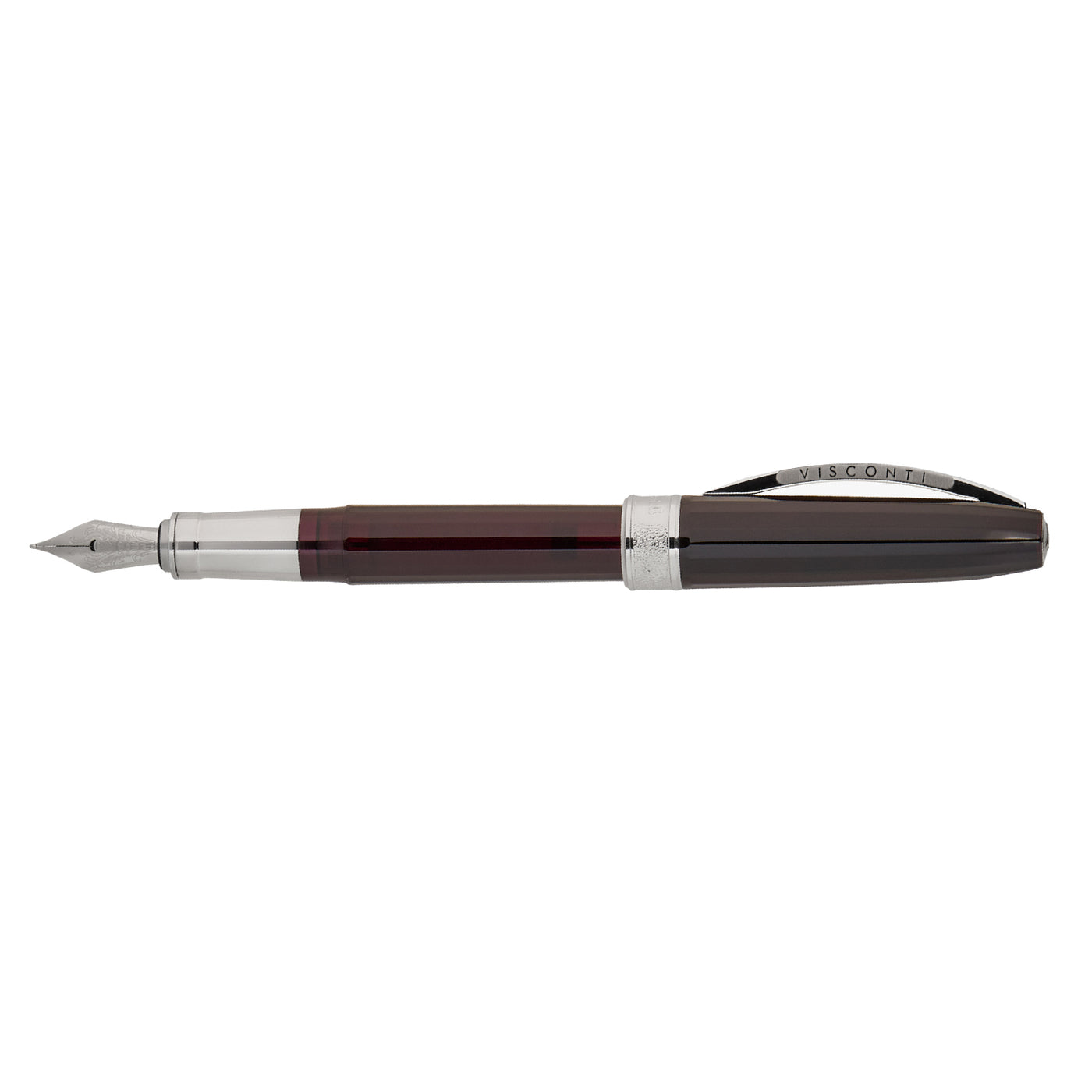 Visconti Michelangelo Fountain Pen - Translucent Black