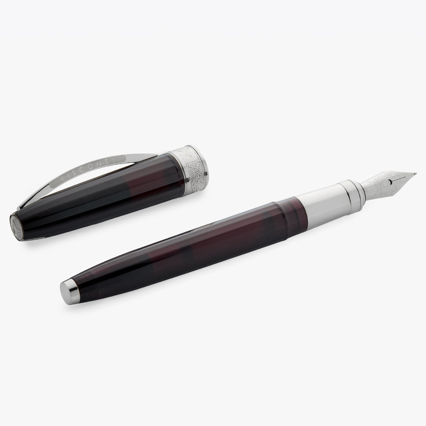 Visconti Michelangelo Fountain Pen - Translucent Black