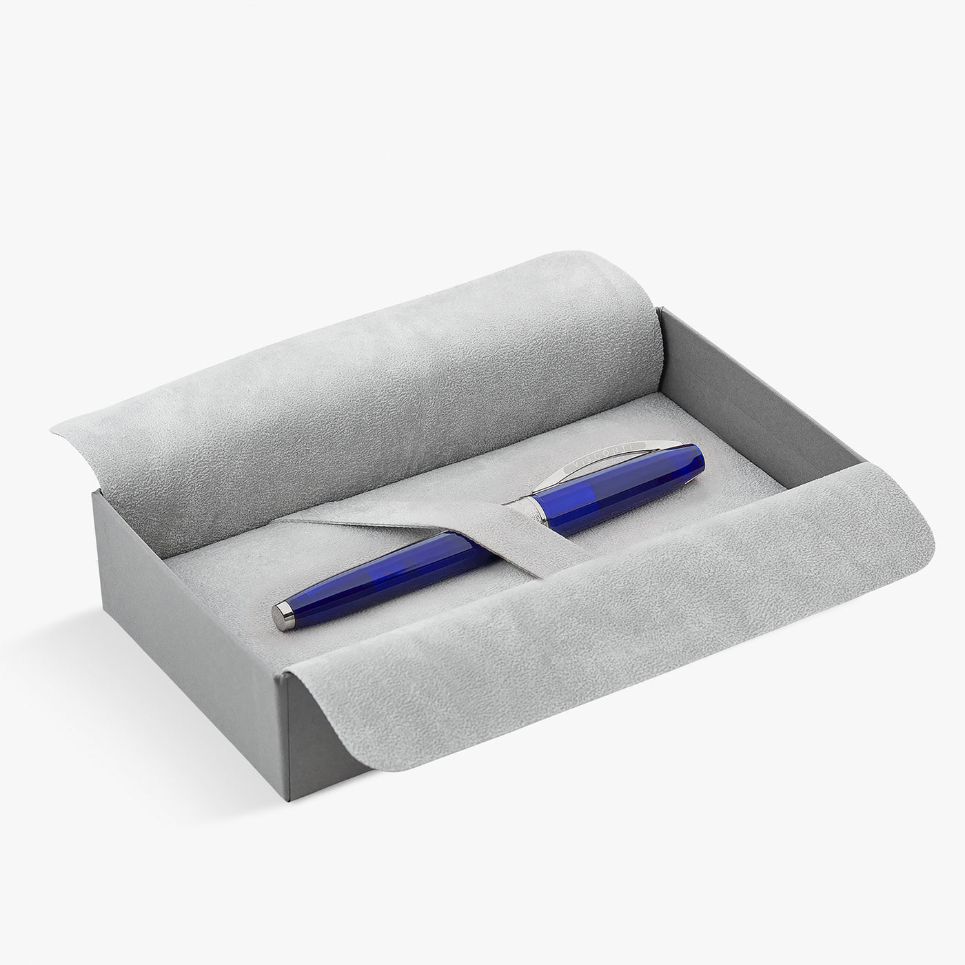 Visconti Michelangelo Fountain Pen - Translucent Blue