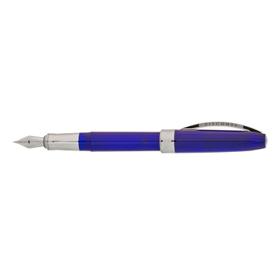 Visconti Michelangelo Fountain Pen - Translucent Blue