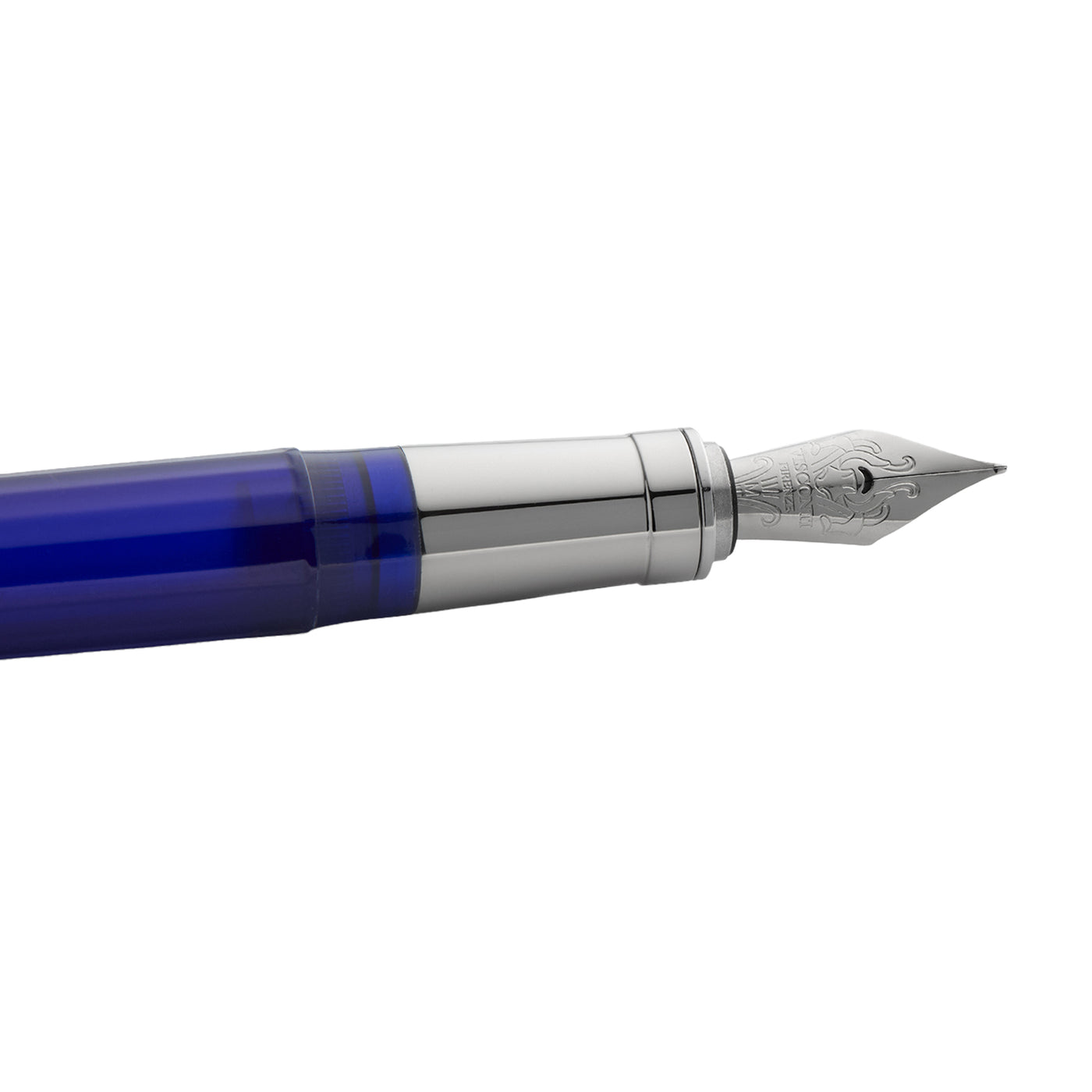 Visconti Michelangelo Fountain Pen - Translucent Blue