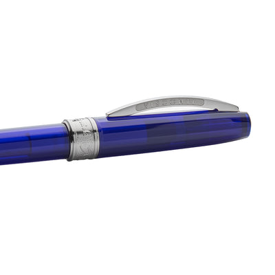 Visconti Michelangelo Fountain Pen - Translucent Blue