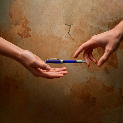 Visconti Michelangelo Fountain Pen - Translucent Red