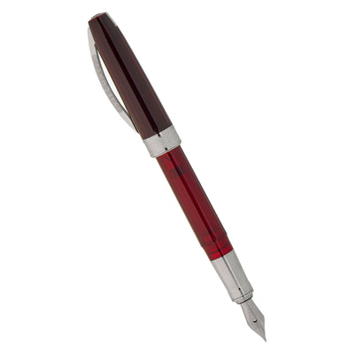 Visconti Michelangelo Fountain Pen - Translucent Red