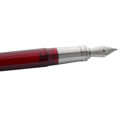 Visconti Michelangelo Fountain Pen - Translucent Red